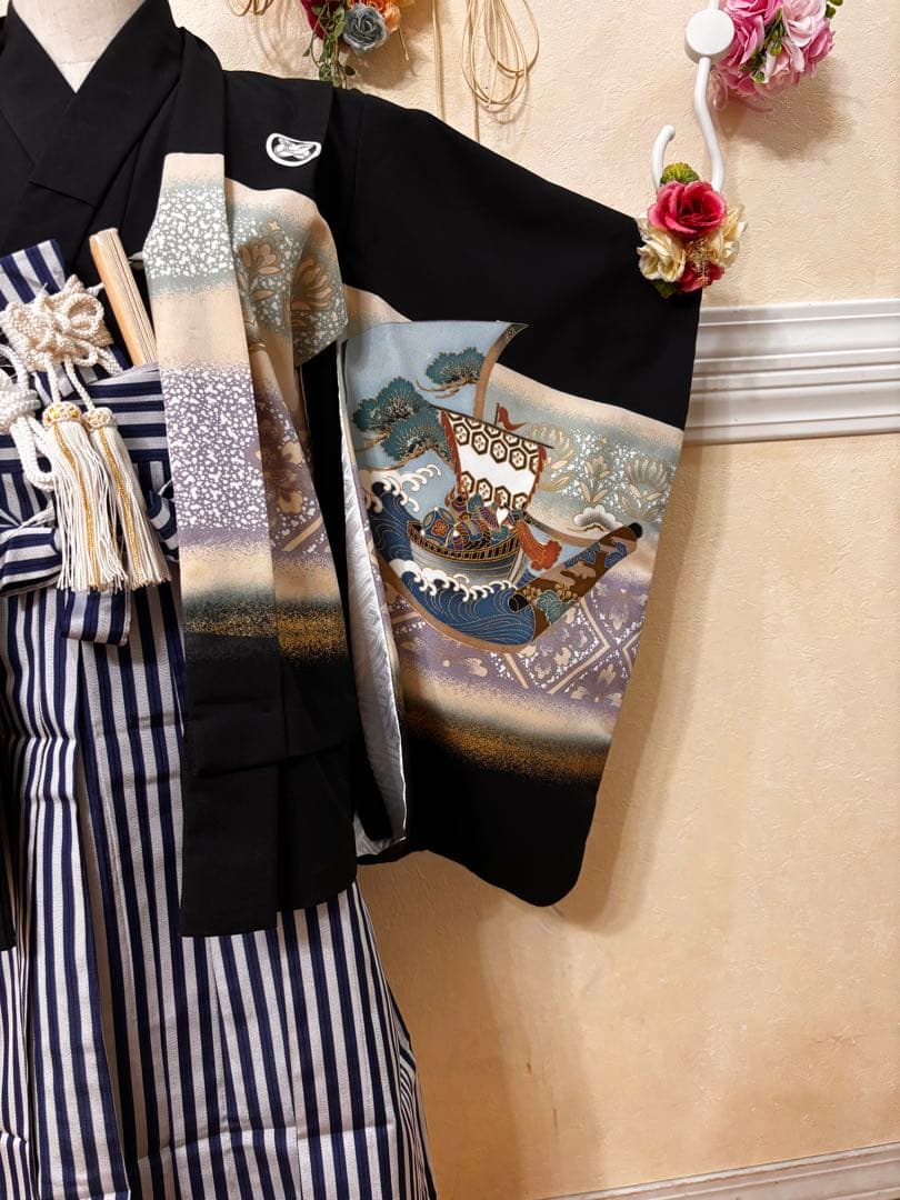 七五三五歳‼️完全️フルセット鷹凛々しい‼️お家からは揃えるなし