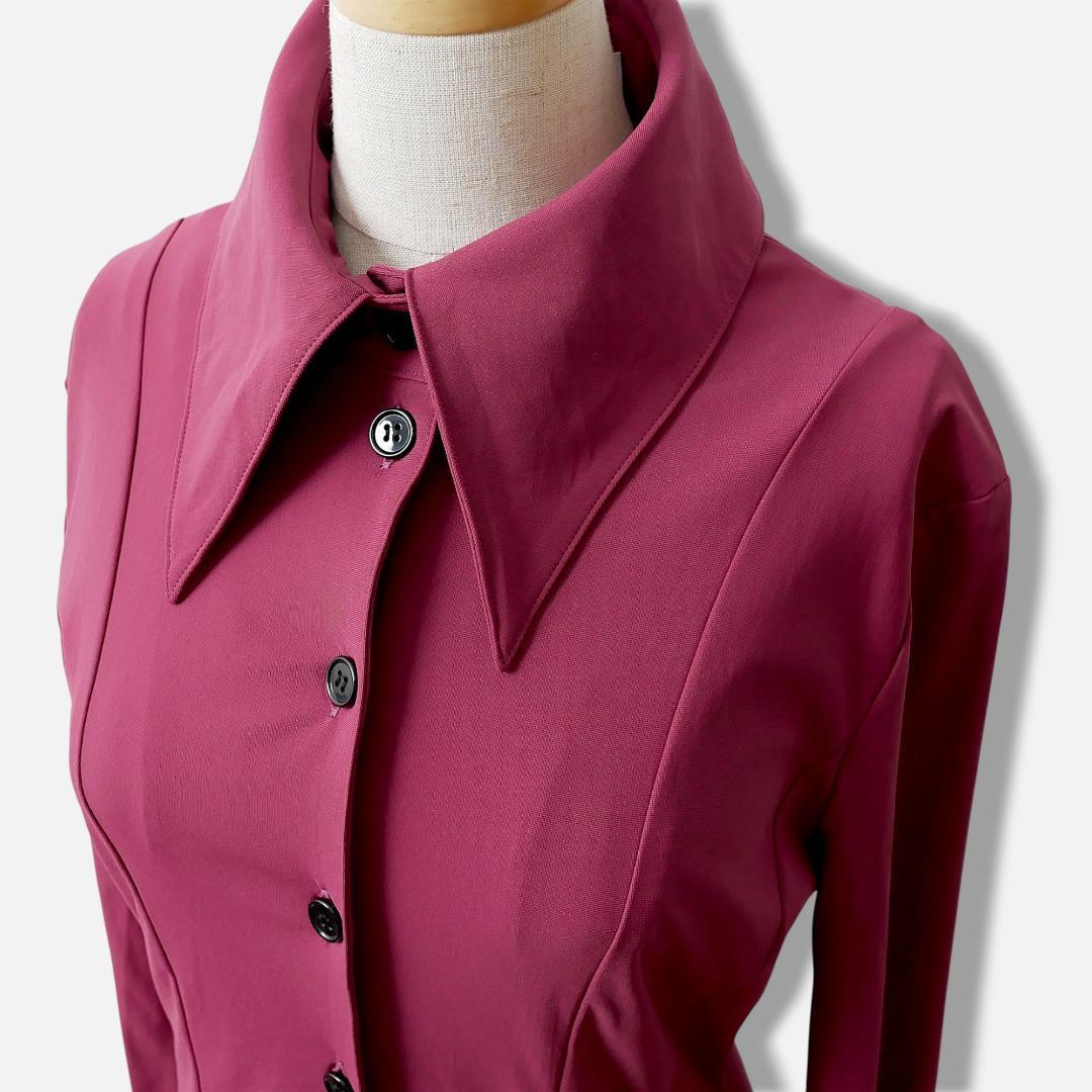 人気【MARBLE】ゴスロリ ワンピース ブラウス型 フリル型 日本製