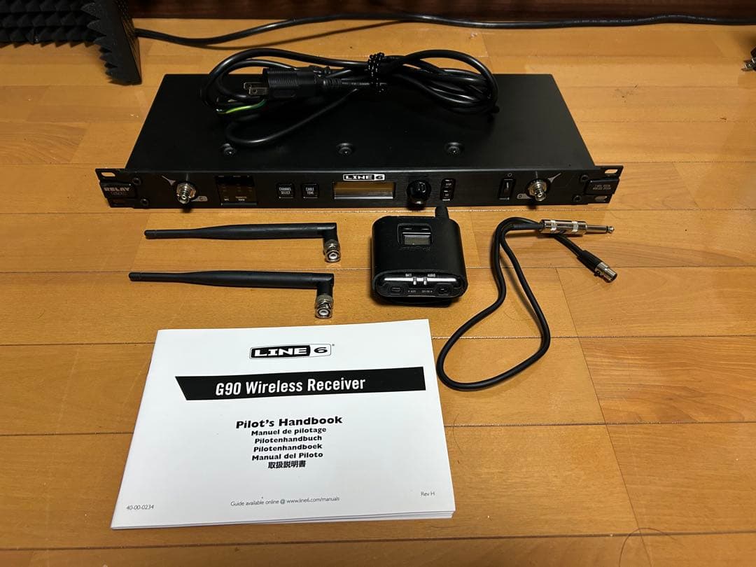 LINE6 Relay G90 Wireless System ラックマウント Line 6 RELAY G90 Rack Mount Relay Guitar Digital Wireless System