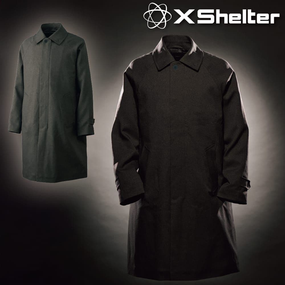 X Shelter ステンカラーコート ブラック LL 黒 ワークマン XL - メルカリ