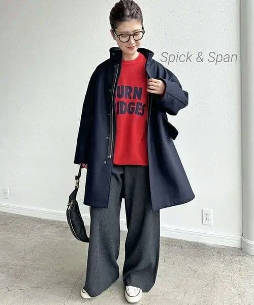 美品】Spick & Span メルトンM-65フィールドコート ネイビー36 - メルカリ