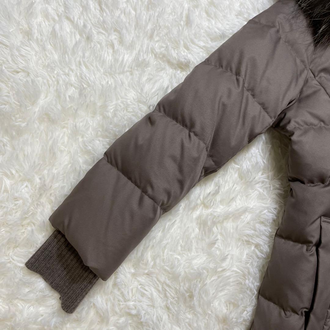 23区 LIMONTA ダウンコート Aライン ラクーン リアルファー 洗える