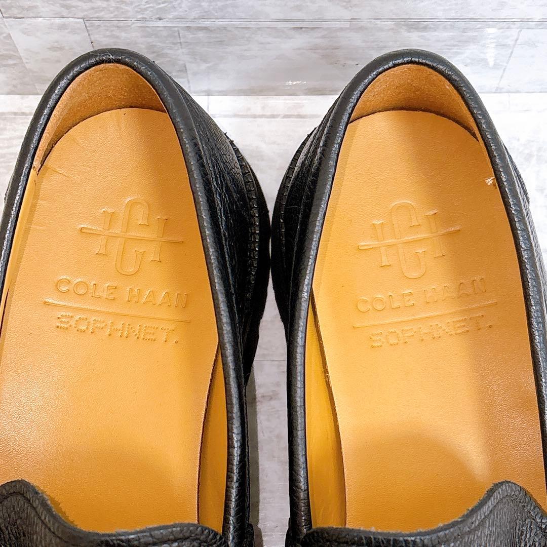 美品✨SOPHINET × COLEHAAN ビットローファー 26.5cm 黒
