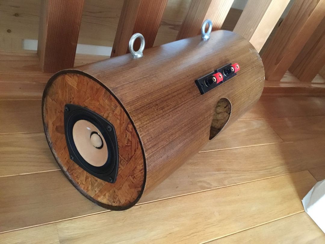 波動スピーカー(自作)/10cmFE103en付 自作～波動スピーカー｜かけさんのブログ｜やっぱり☆WAGON - みんカラ