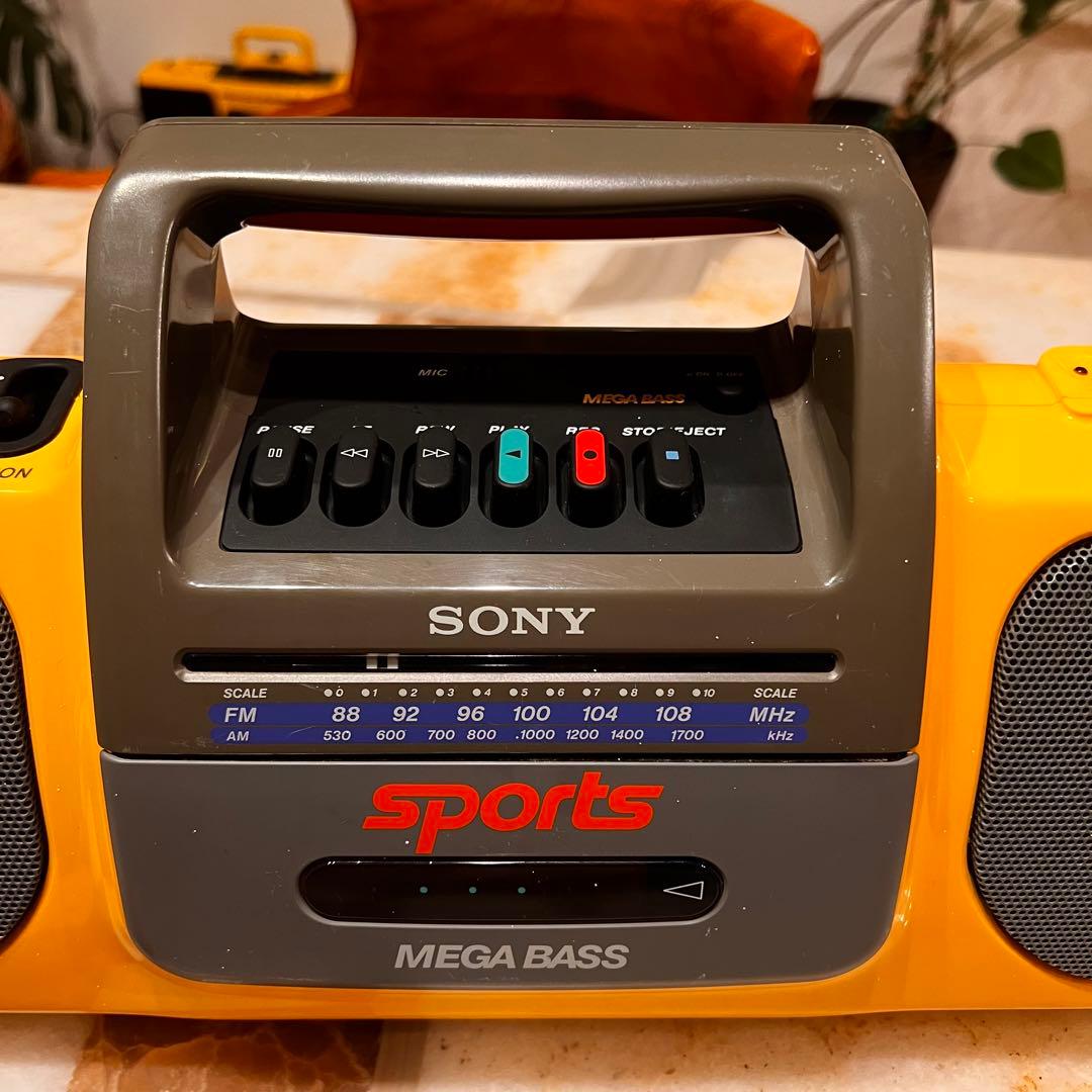 可動品] Sony Sports ソニースポーツラジカセ CFS-914 - メルカリ