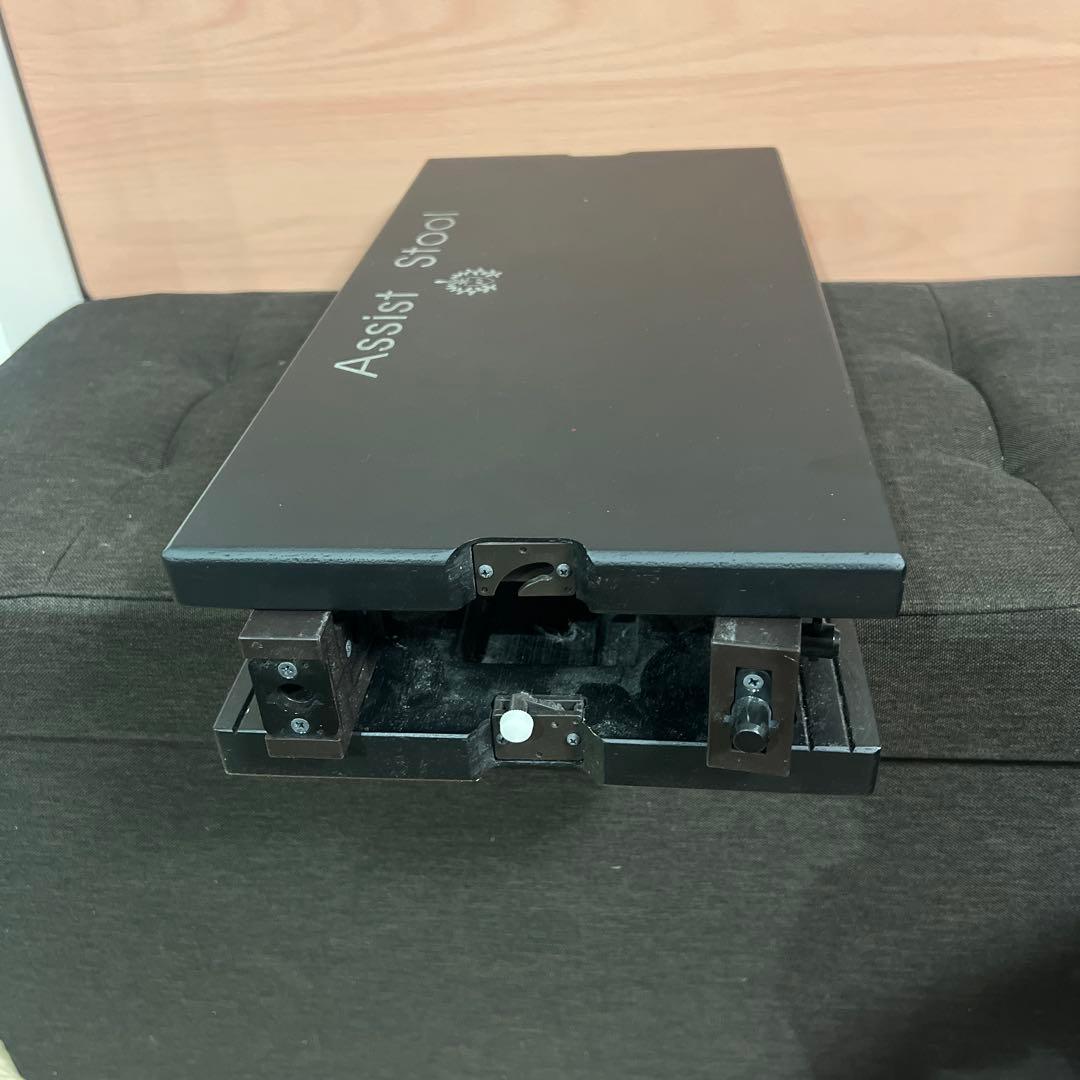 ピアノ ペダル補助台 アシストスツール 黒 ASS-V yoshizawa 吉澤