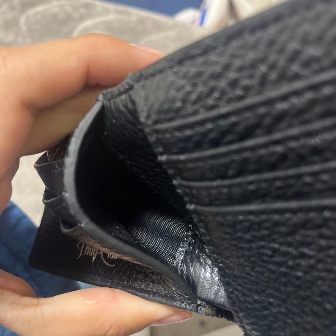 Thug-Club 黒 二つ折り財布 - メルカリ