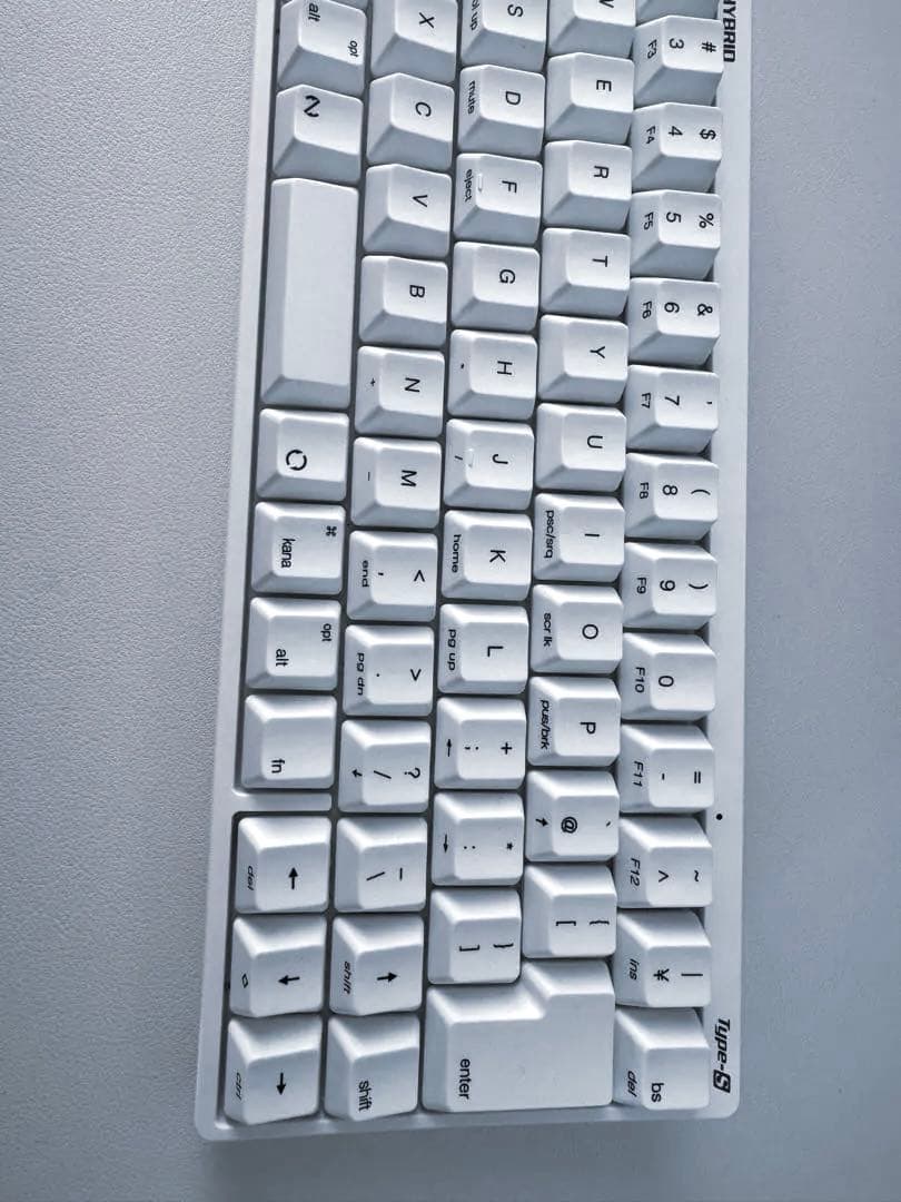 HHKB Professional HYBRID Type-S 日本語配列 白 - メルカリ