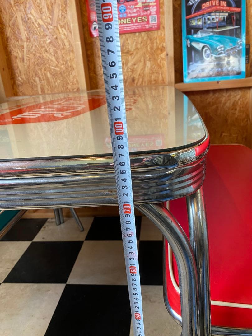 アメリカンダイナー ダイナーセット ダイニングセット 直接引き取り