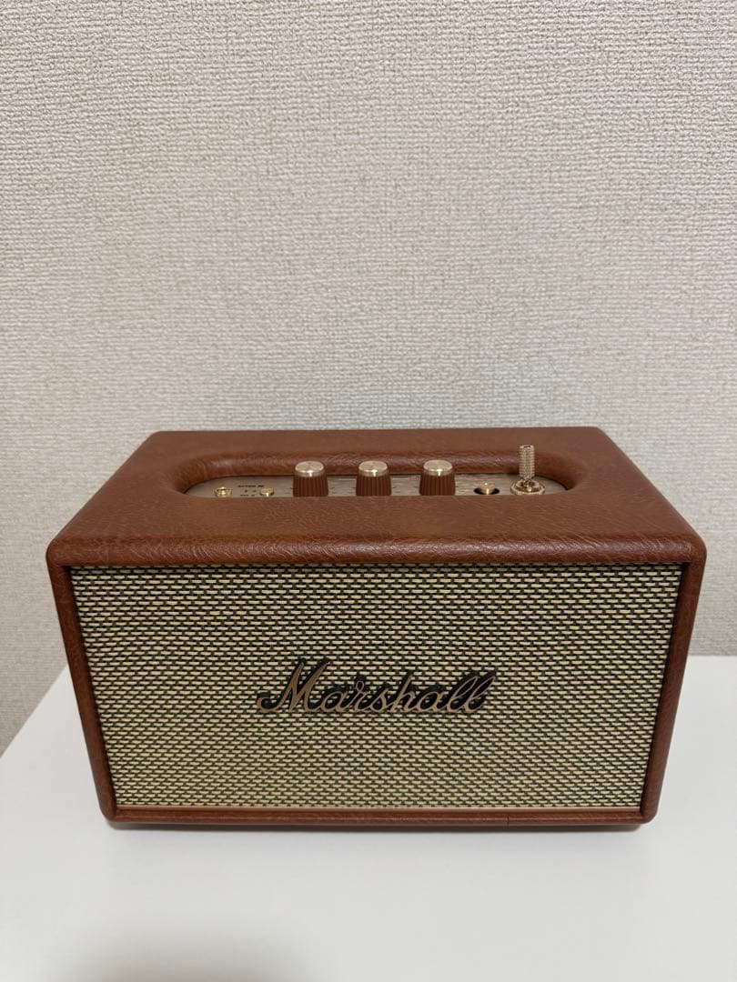 【国内正規品】 Marshall Acton iiiブラウ Acton III Burgundy compact Bluetooth speaker | Marshall.com