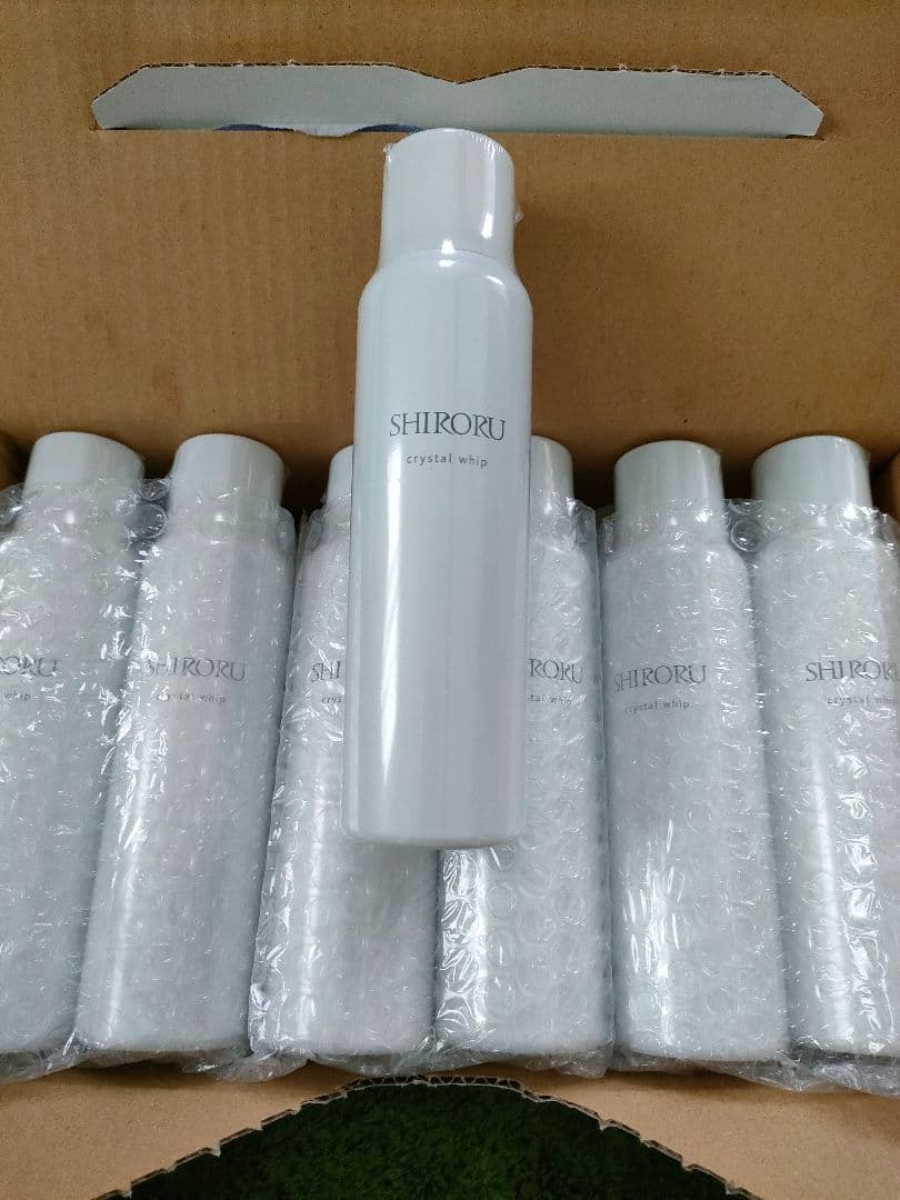 1本プレゼント付SHIRORU crystal whip 18本セット SHIRORU（シロル） クリスタルホイップ 1本 公式 正規品 炭酸 泡洗顔