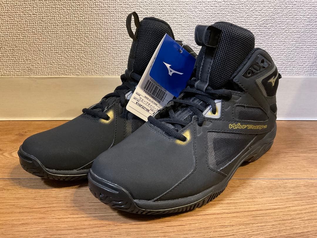 専用　ミズノ　ウエーブダイバースLG4 フィットネス　24.5cm ブラック