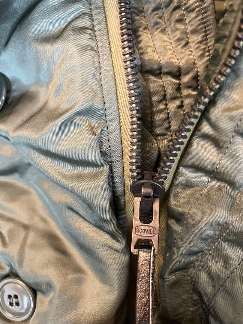 デッドストック70s 米軍実物 アルファ製 N2B フライトジャケット