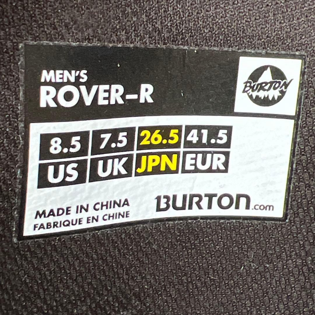 【希少_即日発送】BURTON スノボブーツ ROVER-R 26.5cm