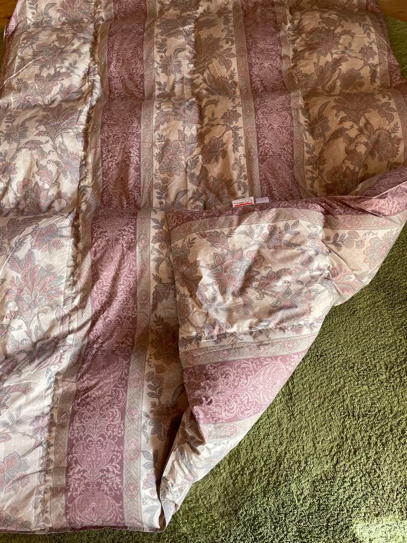 エコダウン使用】寒冷地仕様 羽毛布団 シングル 150×210 ホテル仕様 P