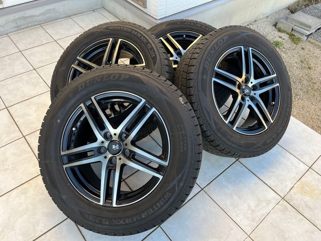 ダンロップ WINTER MAXX 17インチ スタッドレス 中古スタッドレス 225/60R17 99Q 4本セット ダンロップ ウィンター