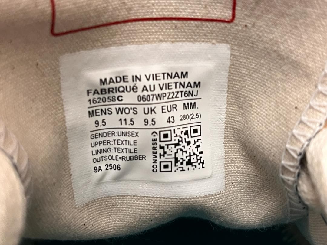 CONVERSE CT70 28.0cm【新品未使用】（ブラック）