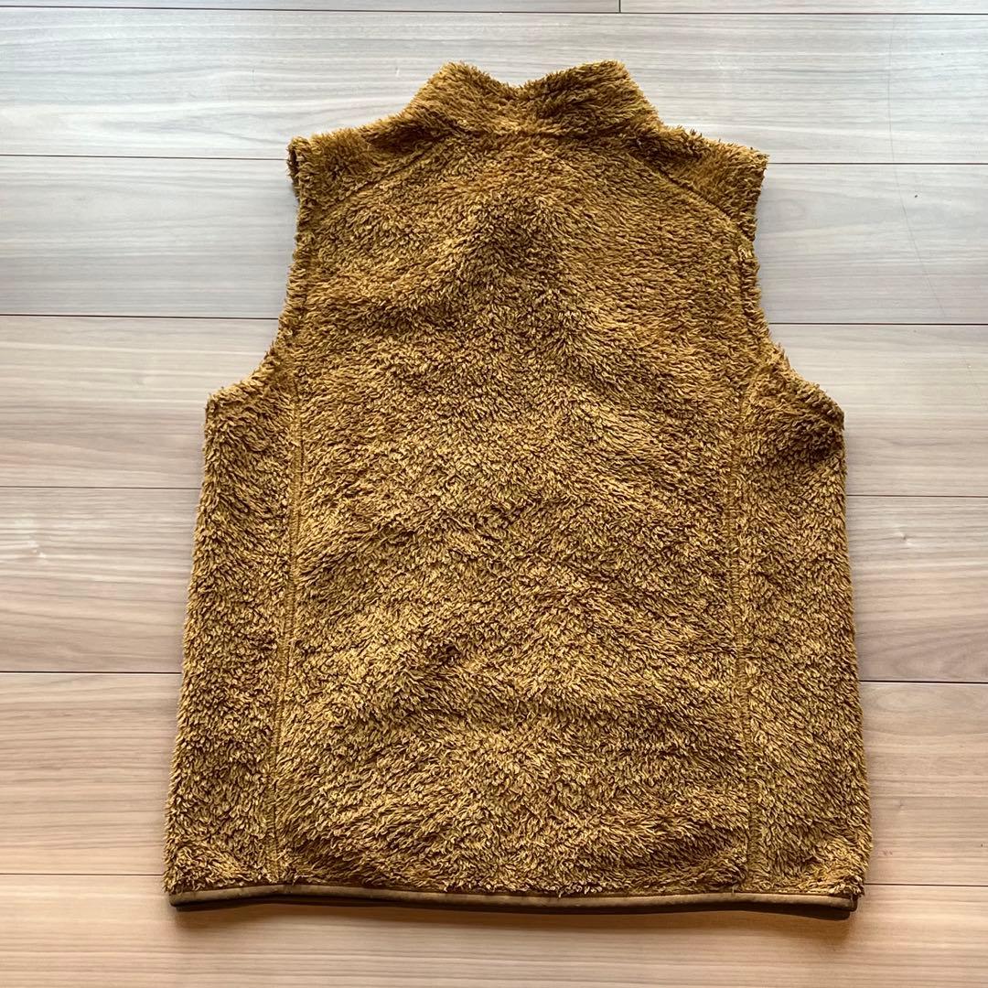 patagonia フリース ベスト ブラウン M - メルカリ