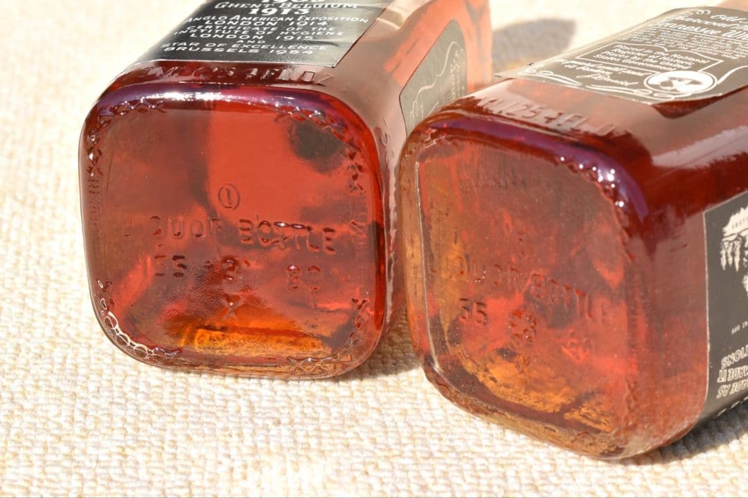 □ ジャックダニエル 旧ボトル 赤紙封印 750ml 45% 2本 □