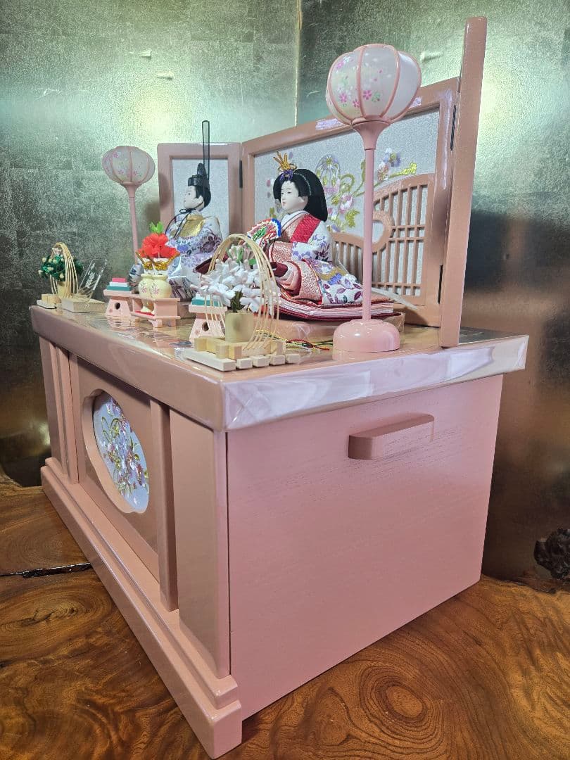 一点限り】雛人形 収納飾り HS31