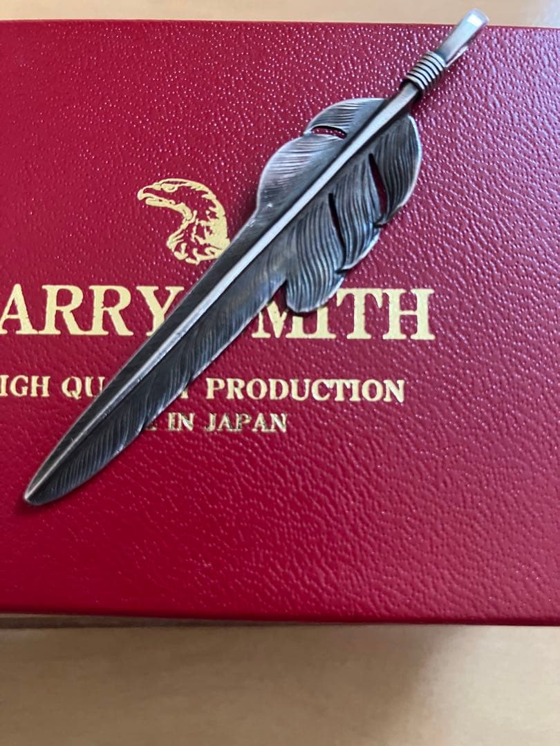 ☆ラリースミス☆LARRY SMITH☆カゼキリフェザー☆初期☆銀線巻