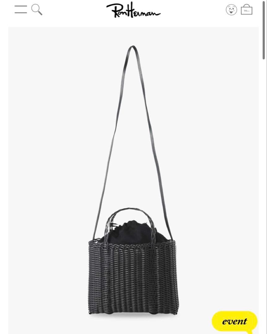 ロンハーマン×palorosa カゴバッグ パロロサ - メルカリ