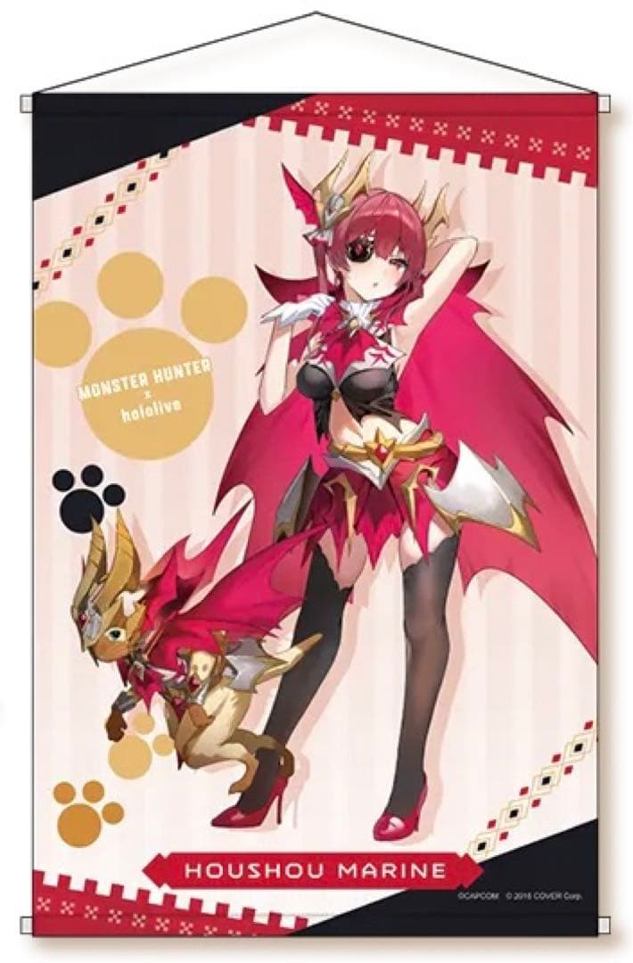カプとれ限定】モンハン×ホロライブ タペストリー 全4種セット - メルカリ