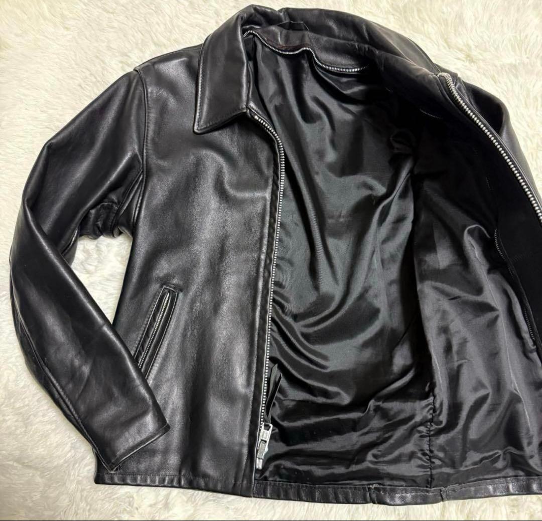 Schott ショット 642 シングルライダース レザー 米国製 黒 - メルカリ