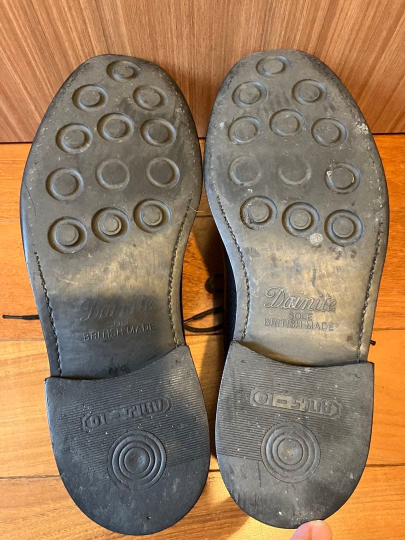 Berwick バーウィック プレーントゥ ダイナイト 26.5cm 型押し