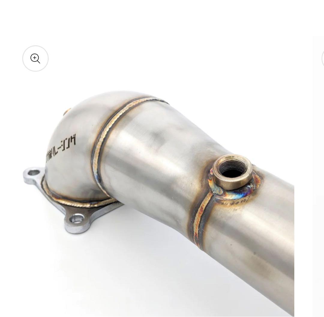 ナガホリレーシング ダウンパイプ FK8 FL5 - メルカリ