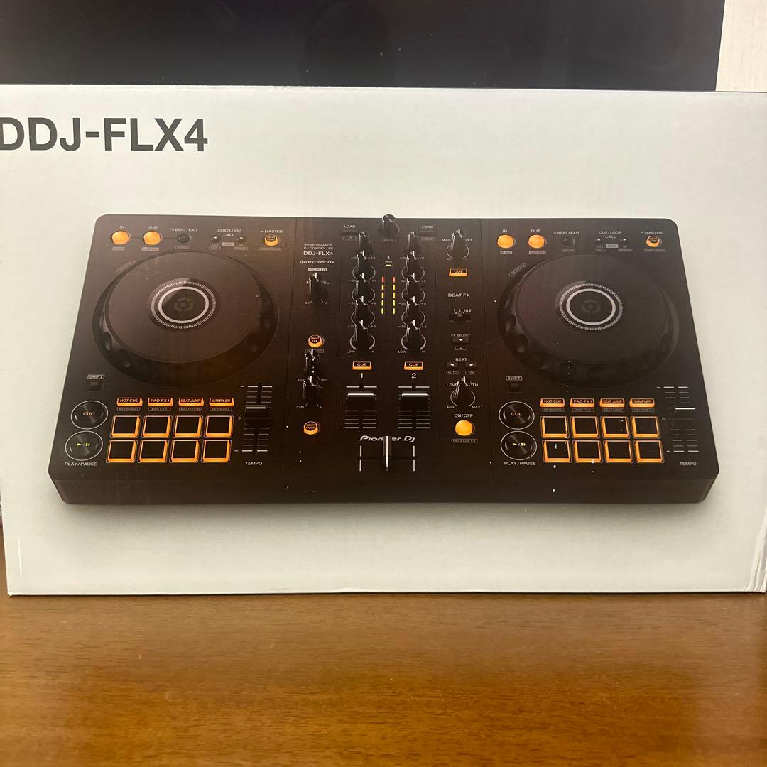 Pioneer DJ DDJ-FLX4 新品 箱付属品完備 即納可能！数量限定！大人気DJコントローラー DDJ-FLX4の初心者完全