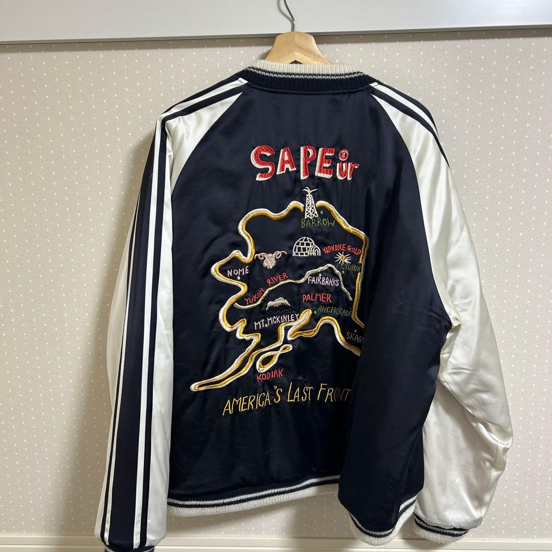 サプール sapeur スカジャン サイズXL 美品 - メルカリ