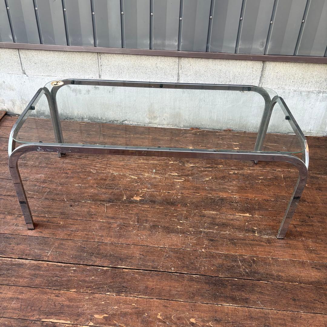 D壁 ミッドセンチュリー 森六家具工業 モリロク メタルフレーム ガラス