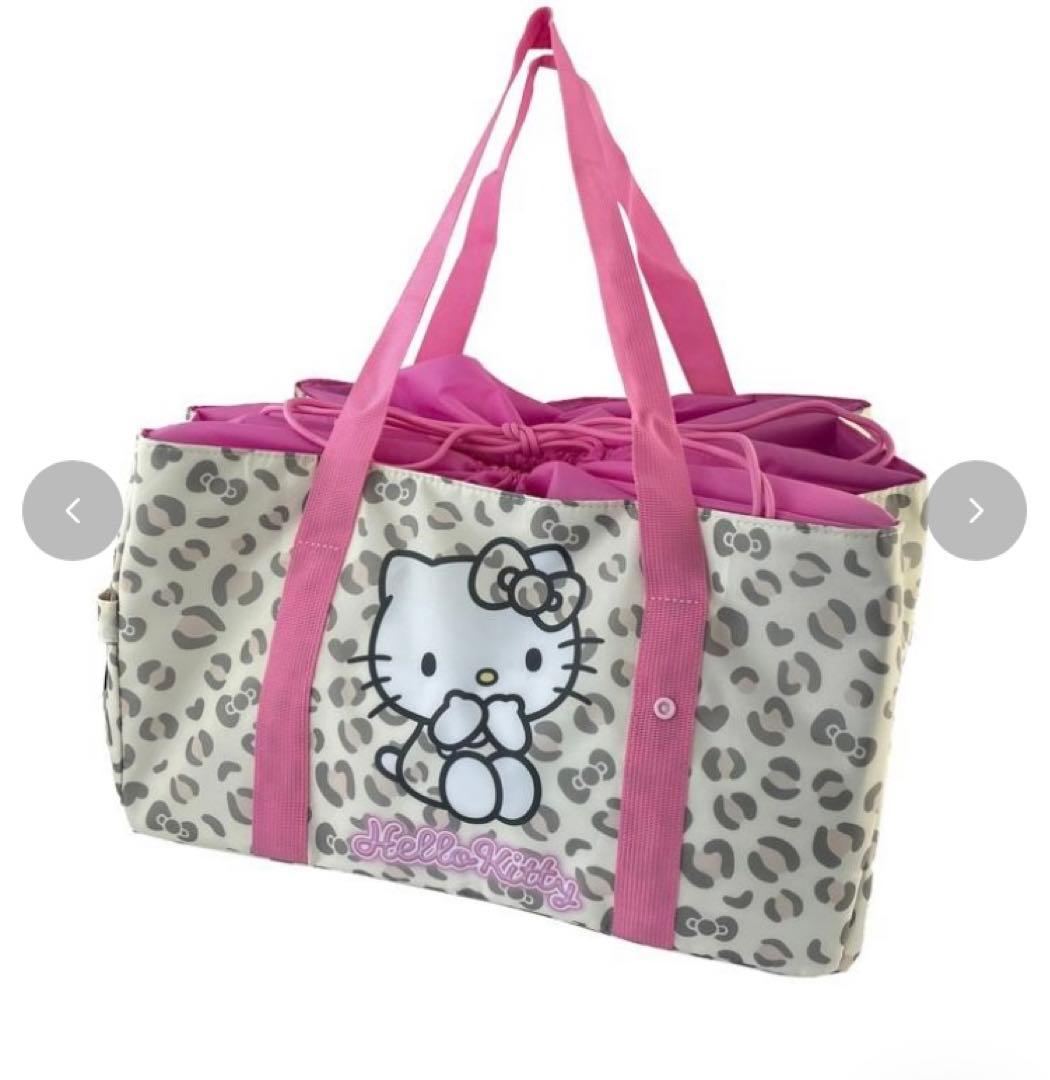 しまむらアベイルサンリオ ハローキティ 保冷バッグ 平成ギャル ヒョウ