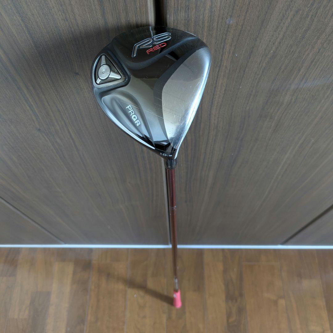 プロギア短尺ドライバーRSREDゴルフクラブ赤シニア初心者フジクラ