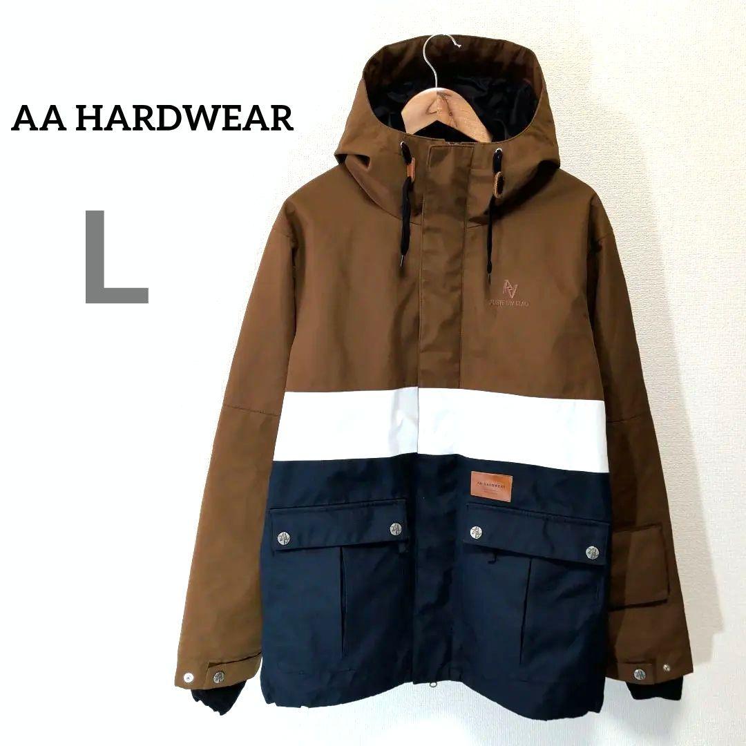 美品✨️Ｌ　AA HARDWEAR　スノーボード　ウェア　メンズ　茶✕白✕紺 楽天市場】23-24 AA HARDWEAR/ダブルエー STORM JACKET ストーム