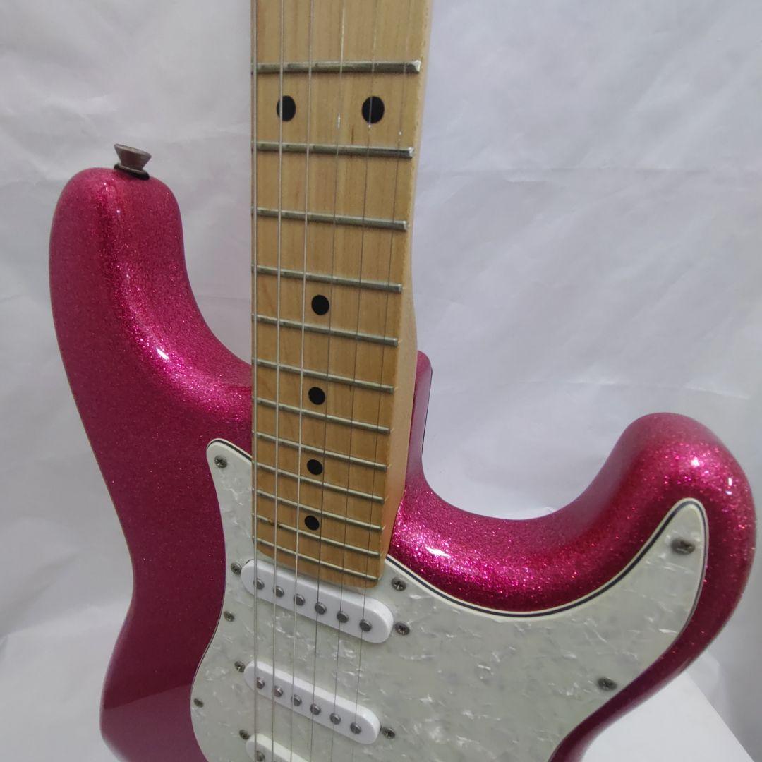 レアカラー！Bacchus ピンクラメ ストラト 大村孝佳 - メルカリ