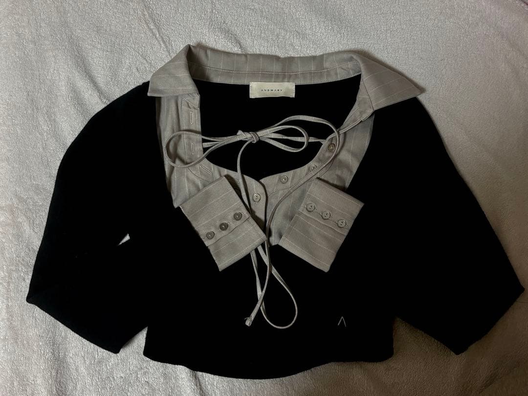 ANDMARY Robin girls set up S トップスのみ
