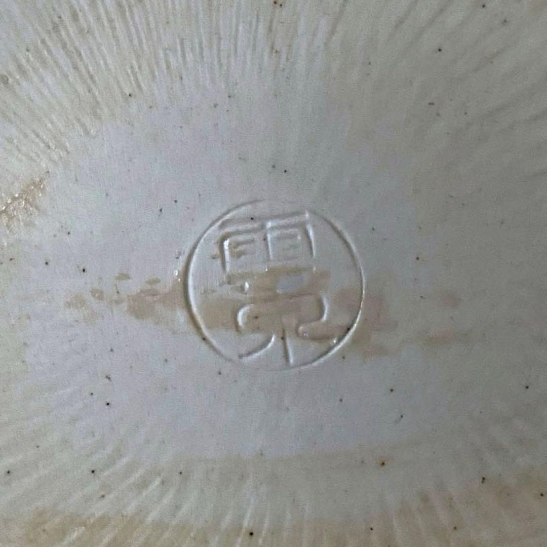 京焼 清水焼 加藤雲泉 黄南京 草花彫輪花六角向付 六角鉢 花唐草 ワケ