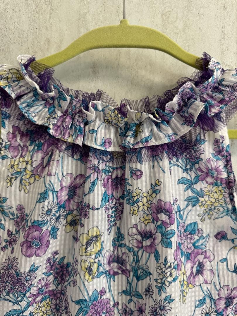 ANNA SUI mini 花柄チュニックトップス Mサイズ - メルカリ