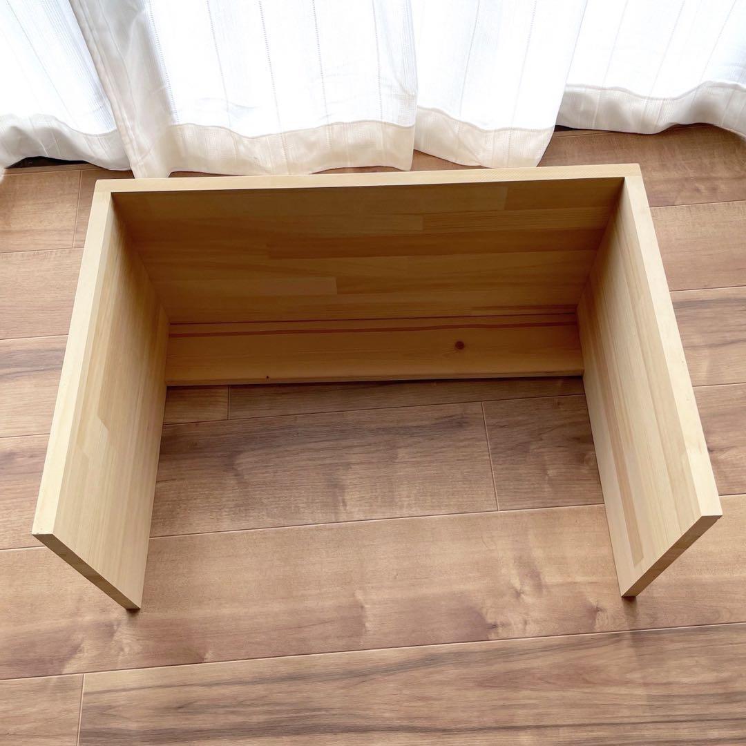 木製 ハンドメイド コの字ラック ミニテーブル 水槽台 - メルカリ