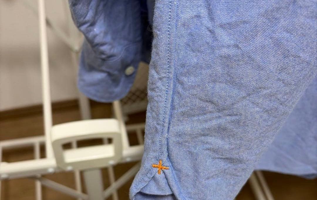 極美品 BEAMS Oxford Classic Fit ブルー Sサイズ - メルカリ