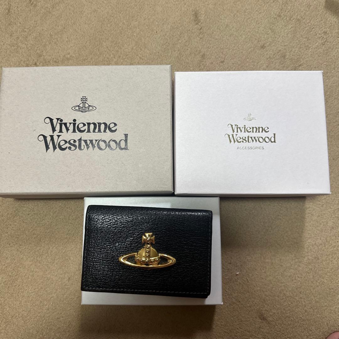 ヴィヴィアンウエストウッド　ビジネスカード入れ　名刺入れ　カードケース　黒 ヴィヴィアン ウエストウッド Vivienne Westwood 51040067U 名刺入れ