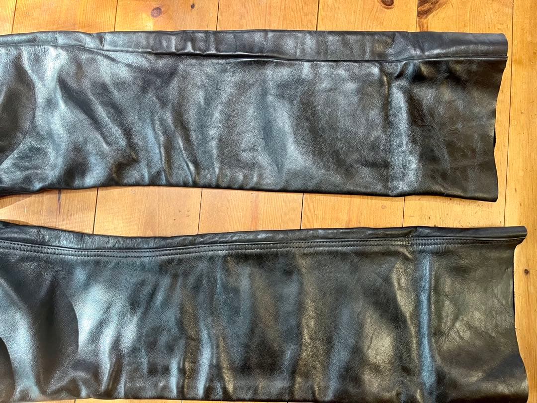 VANSON バンソン レザーパンツ USA製 極厚カウハイド 90s 黒 32 - メルカリ