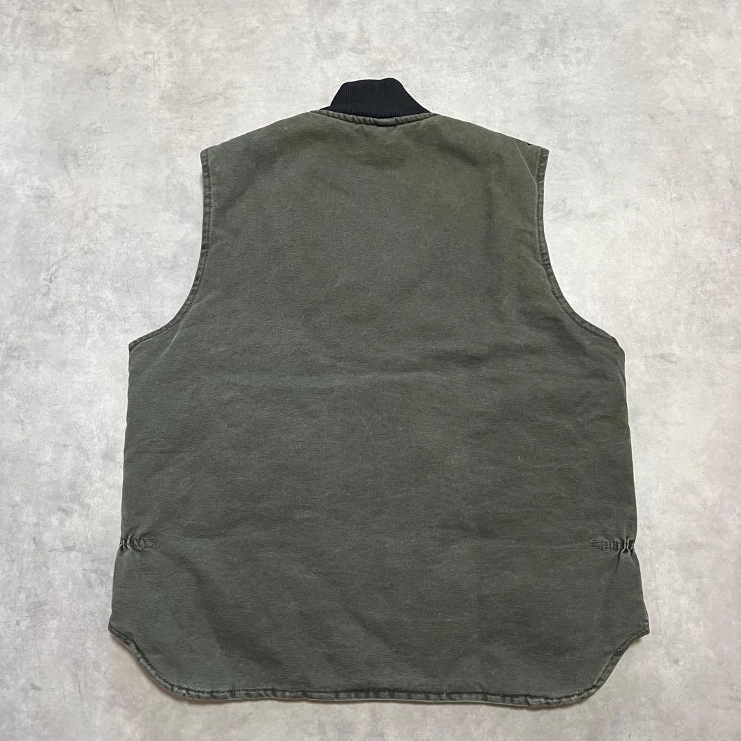 カーハート carhartt ダックベスト V02MOS XL腰ゴム USA製 - メルカリ