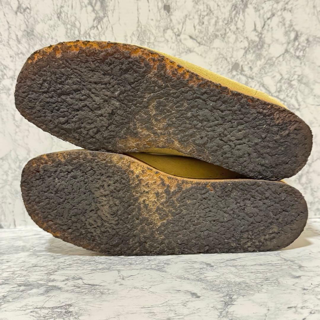 【美品】クラークス ワラビー メープル 23.5cm