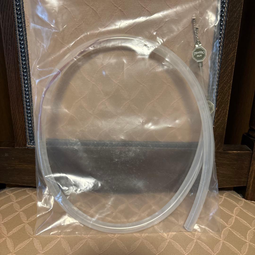 【新品】バイオリン弦 D線のみ2本セット　4/4 PIRASTRO OLIV バイオリン弦 オリーブ D銀巻｜すっきりとしたまとまりのある響き