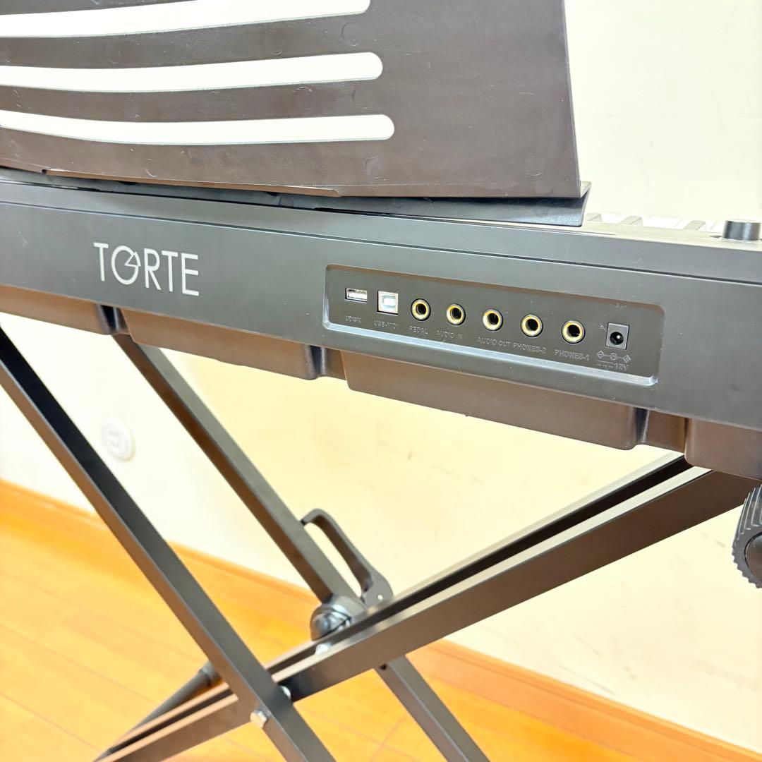 peqqpe 様用】TORTE 88鍵盤電子ピアノTDP-88 スタンド・椅子 - メルカリ