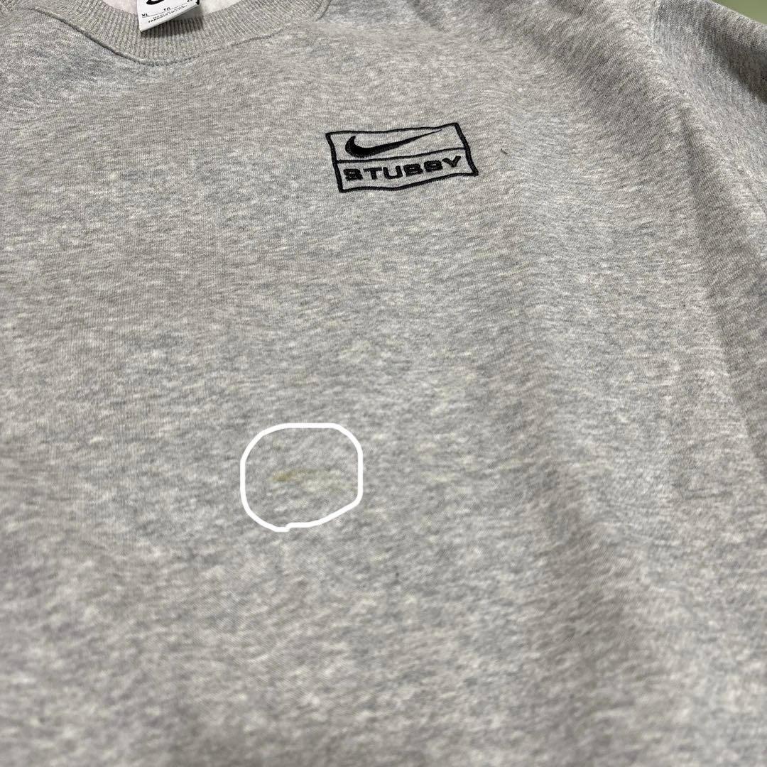 Nike x Stussy グレー スウェット XL - メルカリ