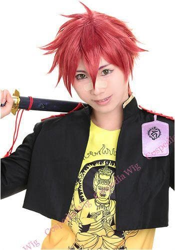 刀剣乱舞 愛染国俊 風 ウィッグ 刀剣 とうらぶ コスプレ キャラ